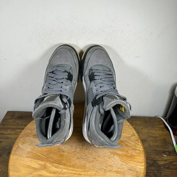 Air Jordan 4 Retro Cool Grey 2019 Sneakers Mens Size 8 Gray Shoes 308497-007